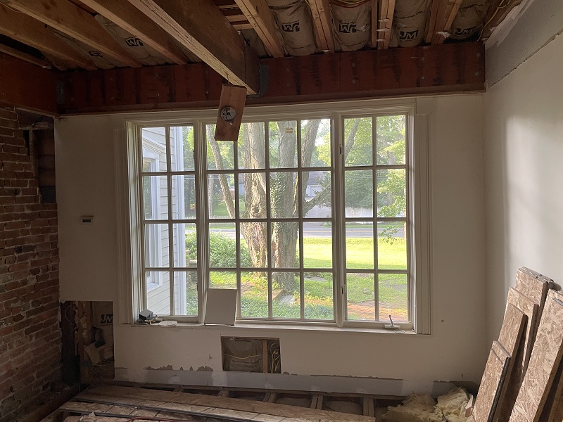 Large window to be replaced 
